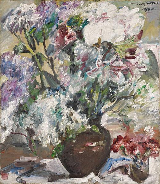 Lovis Corinth Flieder und Anemonen France oil painting art